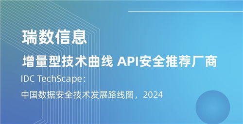 瑞數信息再度入選IDC中國數據安全技術發展路線圖，領航API安全技術發展